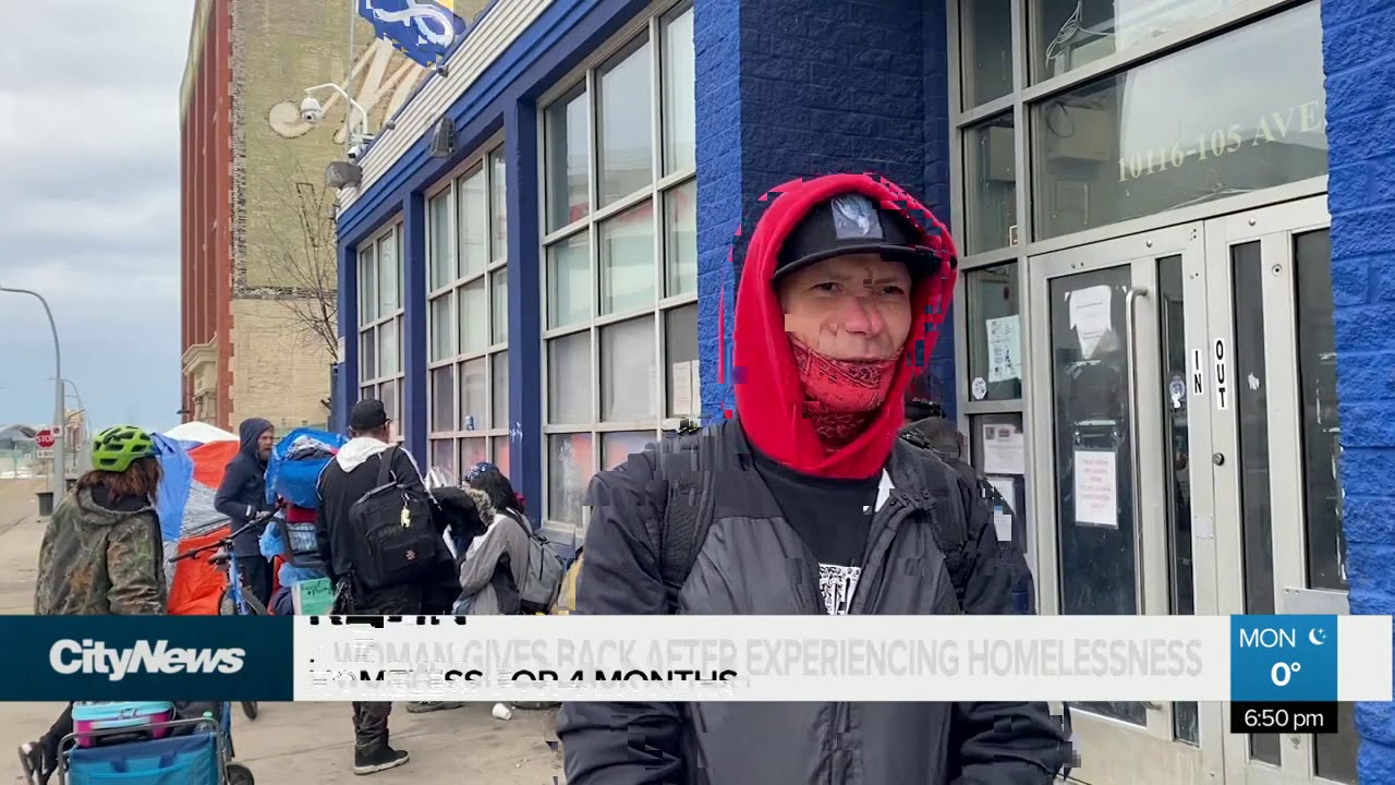 Once homeless, she now helps those in need