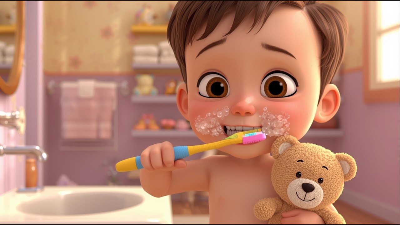 Yes Yes Brushing Teeth | Morning & Bedtime Routine Song for Kids