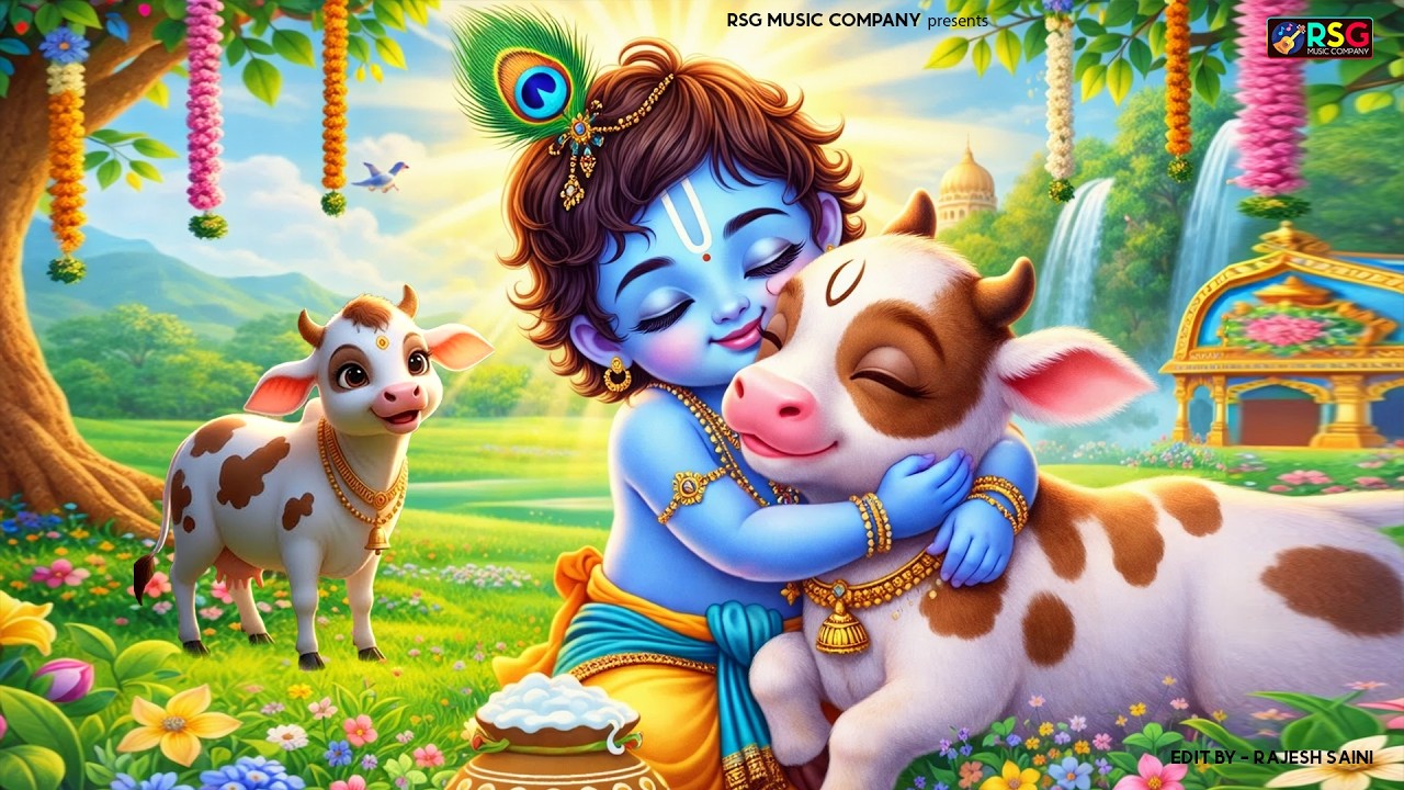 छोटी छोटी गैया - Choti Choti Gaiya Chote Chote Gwal | Krishna Bal Leela | Little Krishna Song