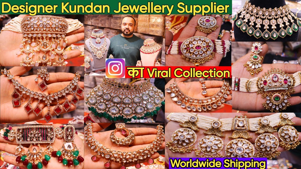 Latest Designer Bridal Kundan Jewellery Collection 2024 | Most Premium Trendy Traditional Jewellery