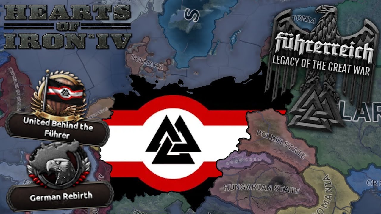 Dominating Europa as Valkist Germany in Führerreich | Hears of Iron IV