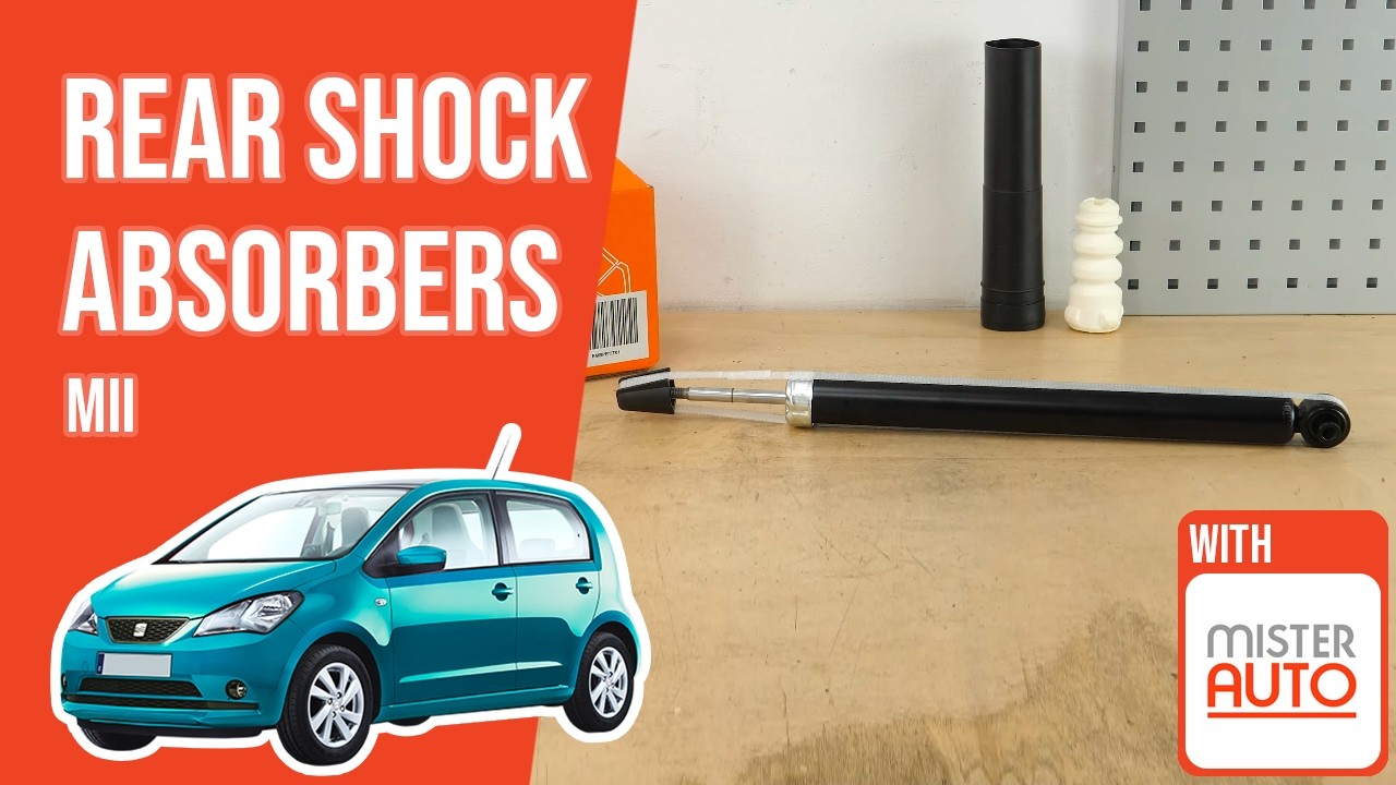 How to replace the rear shock absorbers Seat Mii ➿