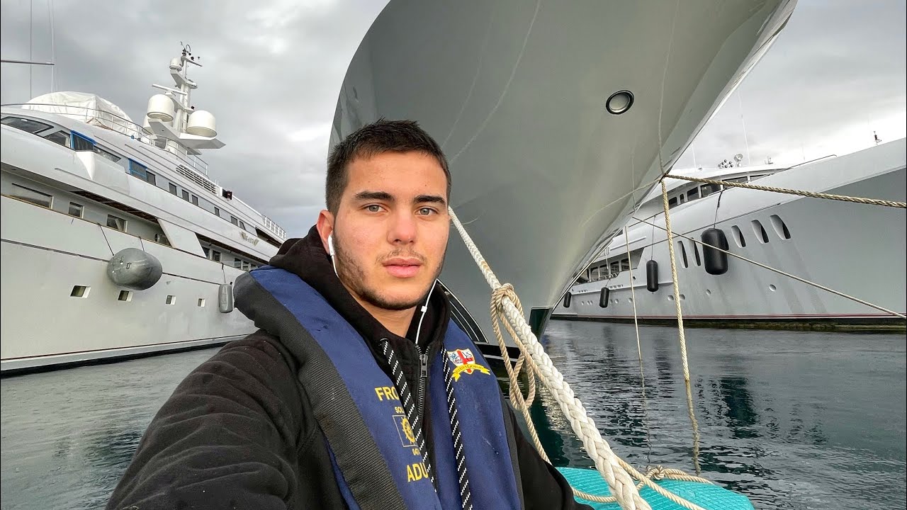 Day in the life as a super-yacht deckhand