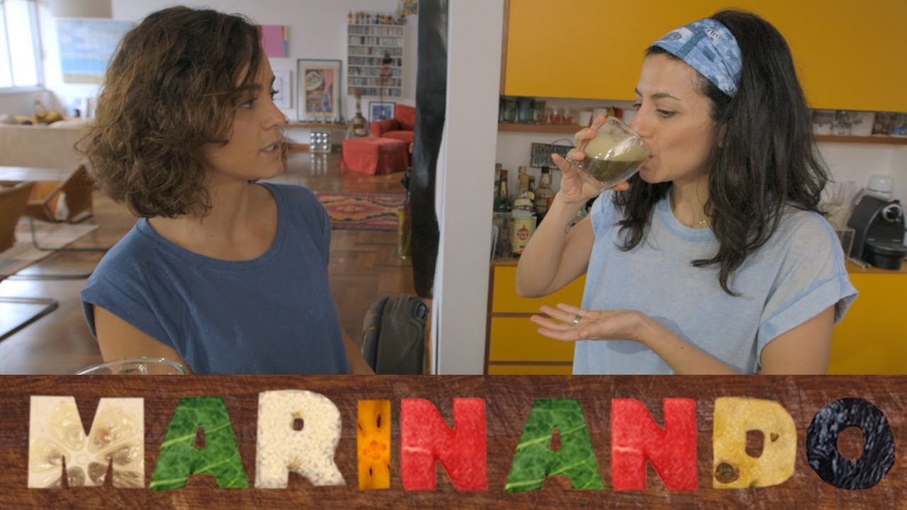 Suco verde da Alice Braga