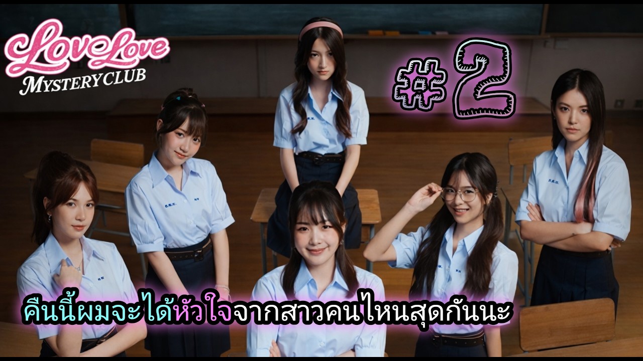 🔴 💞Love Love Mystery Club (EP.2) คืนนี้ผมจะต้องได้ใจจากพี่ลิลลี่ให้จงได้!! เริ่มจาก0นี่นะ
