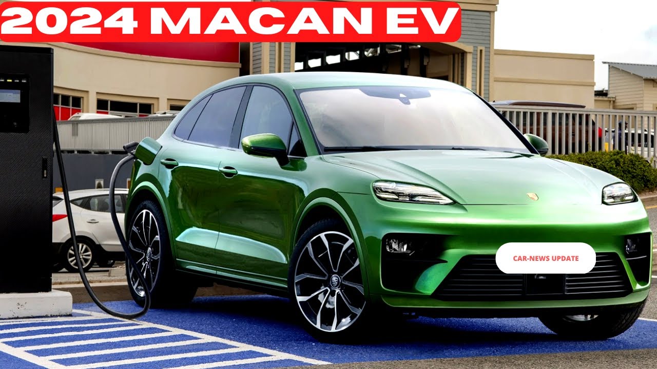 NEW 2024 porsche macan ev range - first look with new feature!