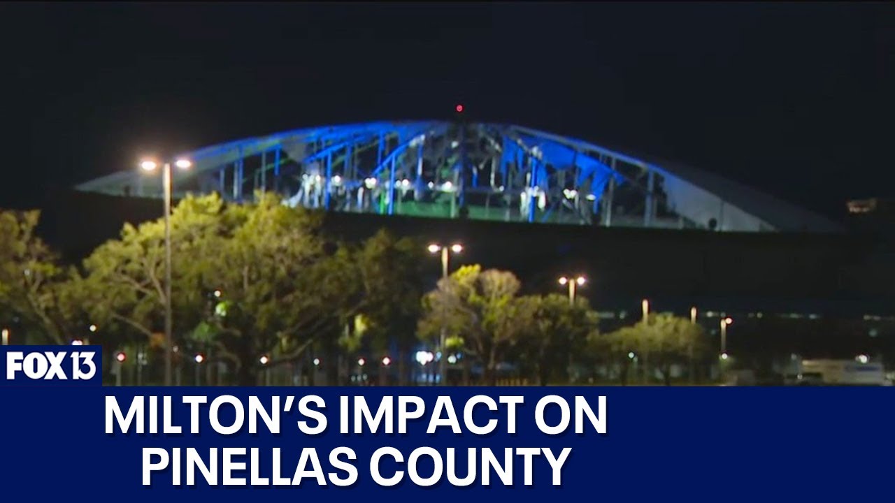 Hurricane Milton's impact on Pinellas County