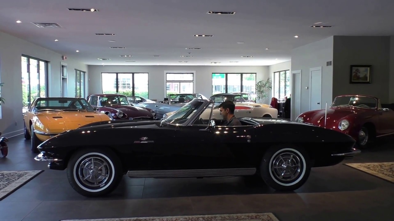 1963 Chevrolet Corvette Sting-Ray Convertible walk around & start up from Daniel Schmitt & Co.