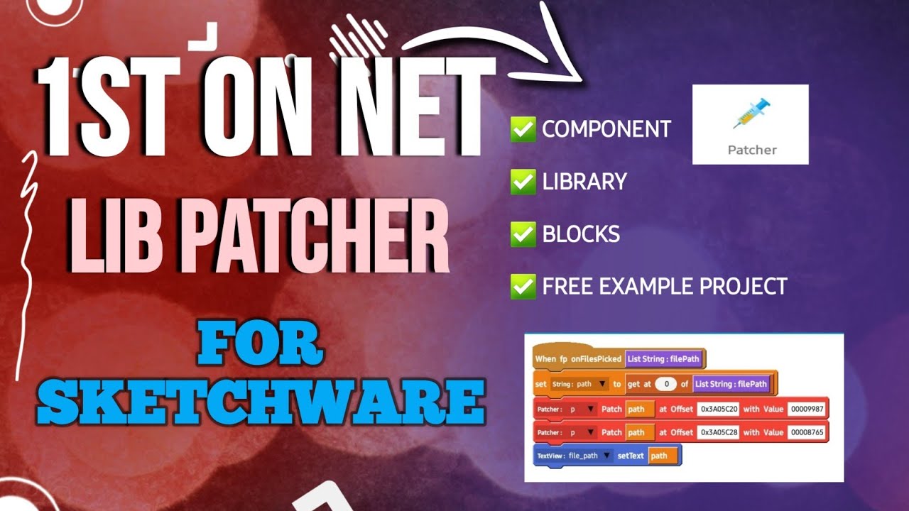 Make Lib patcher in Sketchware #firsttimeonyoutube #sketchware #sketchware_pro #modmenu #exclusive