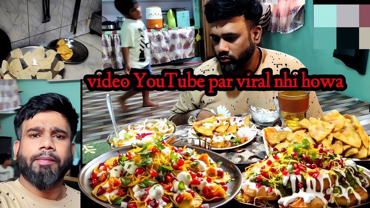 Chat Papri Eating Challenge ASMR