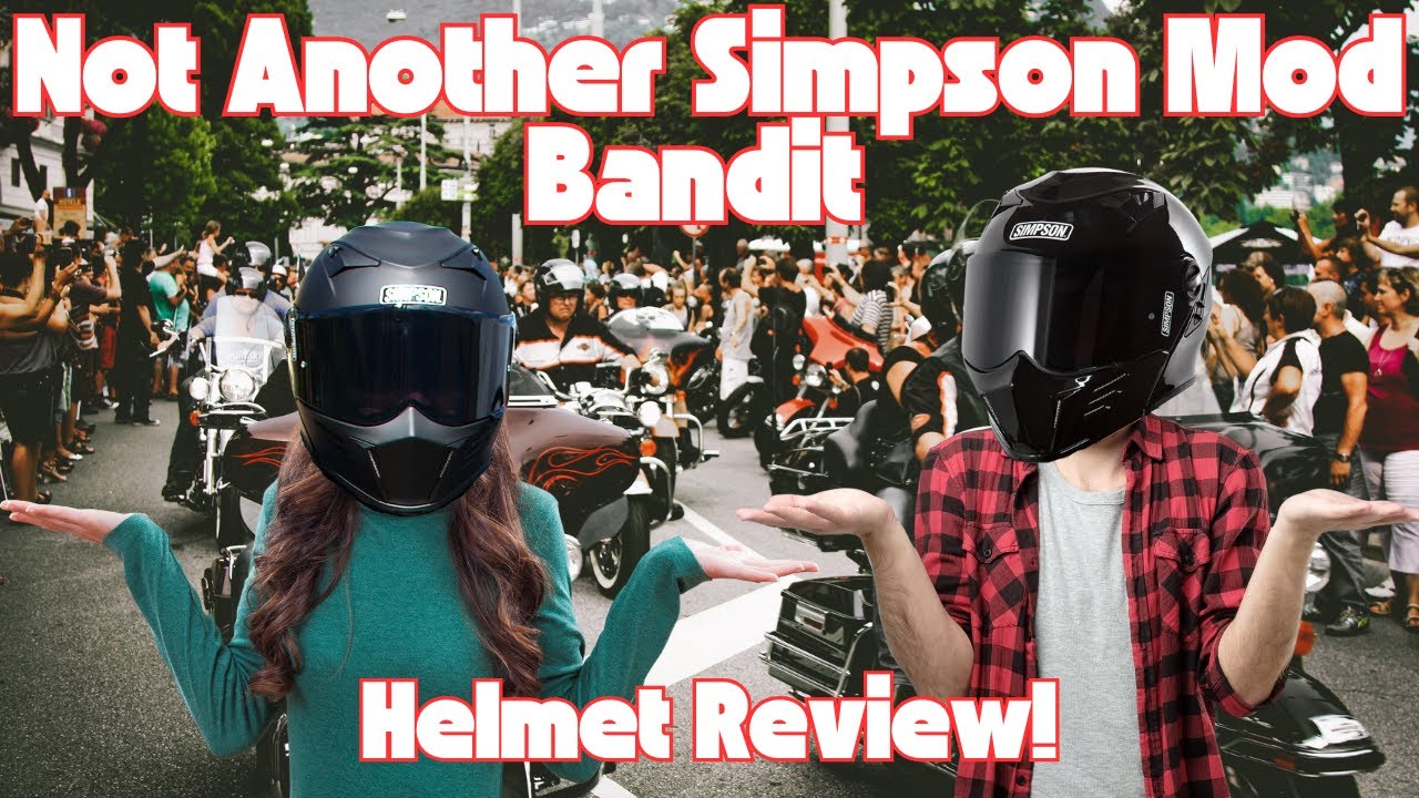 Not Another Simpson Mod Bandit Helmet Review