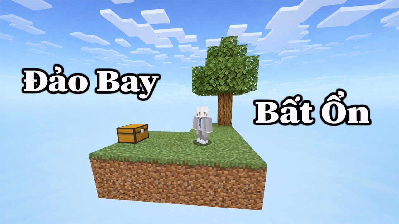 Sinh Tồn Trên Hòn Đảo Bay Ngẫu Nhiên Bất Ổn Nhất Minecraft ( Phần 2 ) 🤣 Siêu Hài Hước