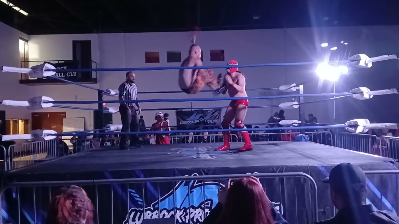 Lubbock Pro Wrestling 101- Mateo El Feo vs Lonesome Loner Recoil vs Markous M.D.