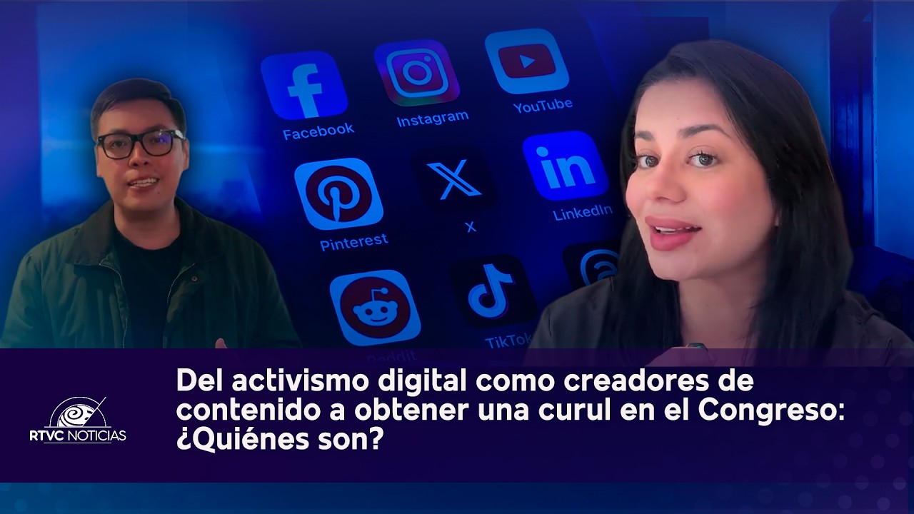 Quienes son los INFLUENCIADORES que obtuvieron su CURUL EN EL CONGRESO para 2026 | RTVC Noticias