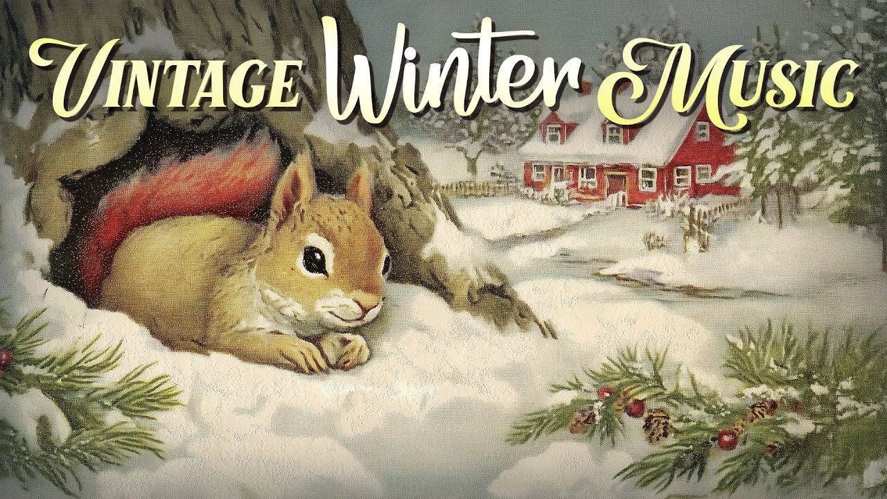 Vintage Winter Music Playlist ❄️ Classic Old Songs About Winter 📻 Live 24/7 Radio