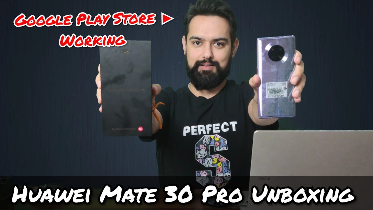Hindi|| Huawei Mate 30 Pro Unboxing with Google service