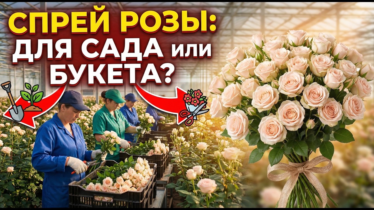 Розы группы спрей желанные и не любимые.