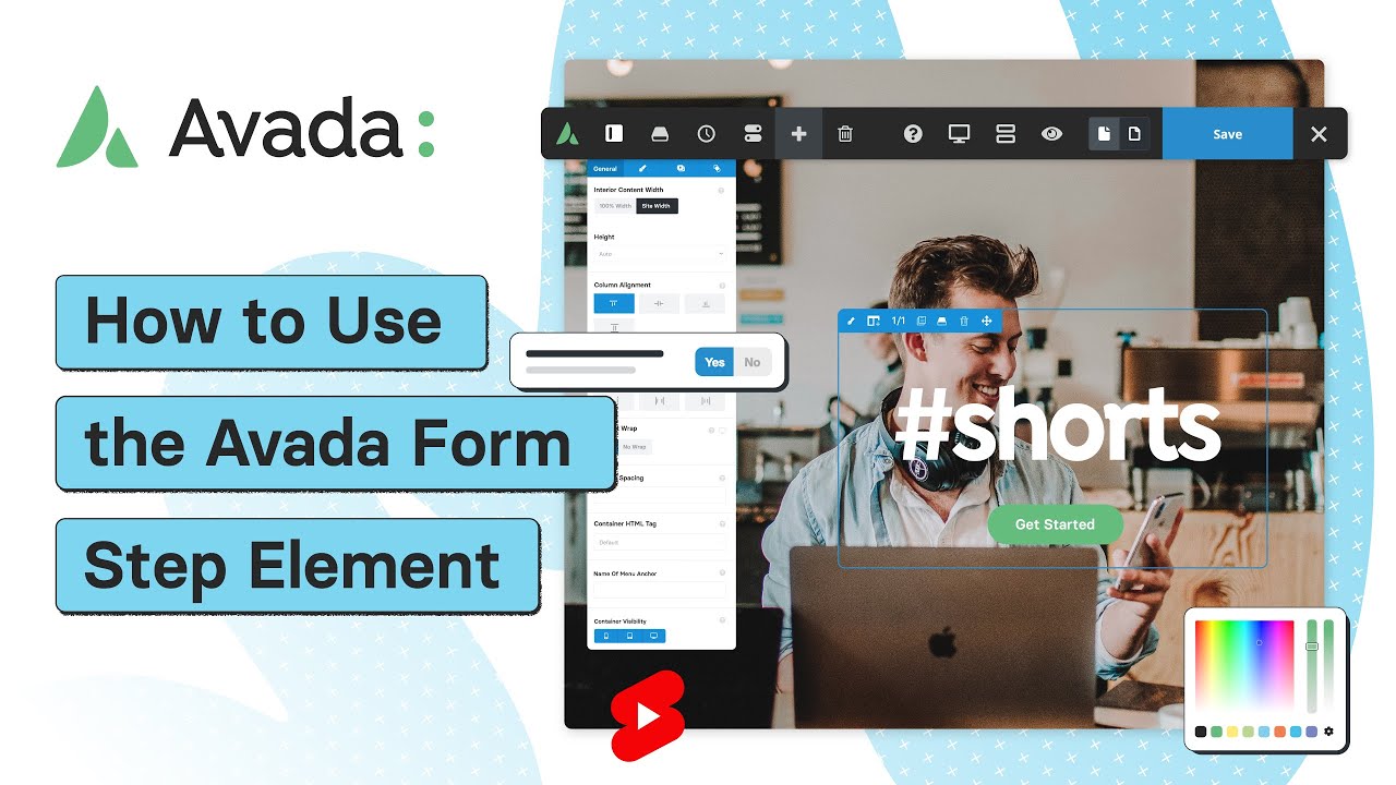 Как использовать элемент «Шаг формы» в Avada