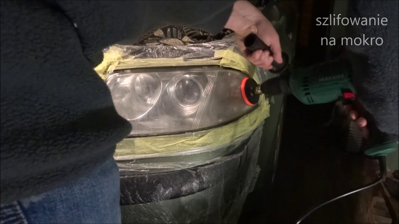 Polerowanie lamp. Jak odnowić lampy passat b5fl
