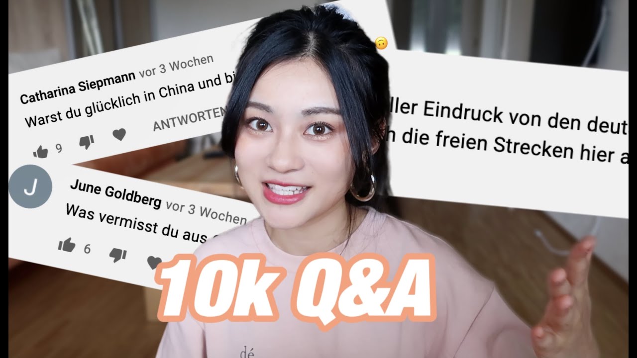 Q&A Time🔥Beruf? Deutsch lernen? Klischees über China? Was mag ich an Deutschland nicht?| Deutsche Xu