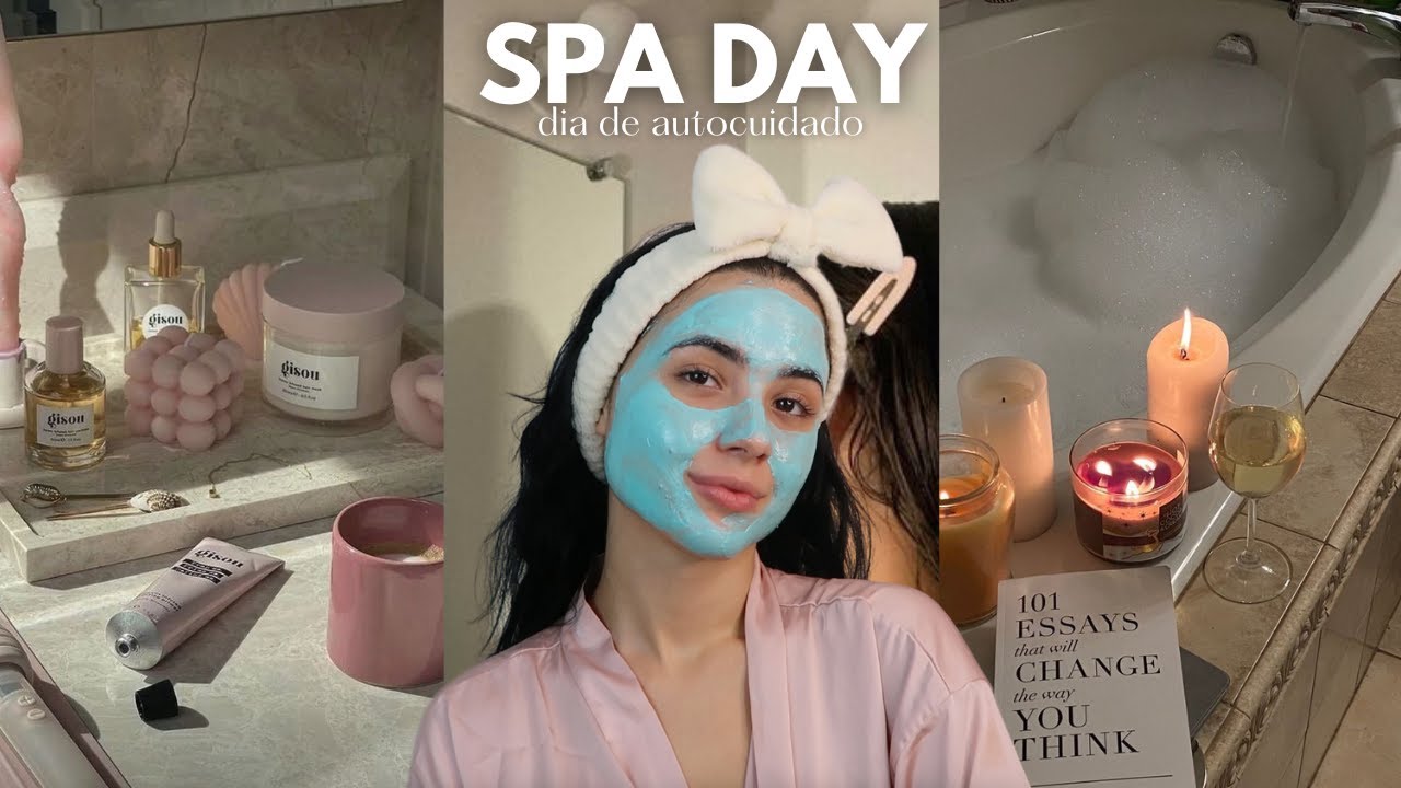 fiz um SPA DAY em casa! unhas, sobrancelha, haircare, skincare, etc.