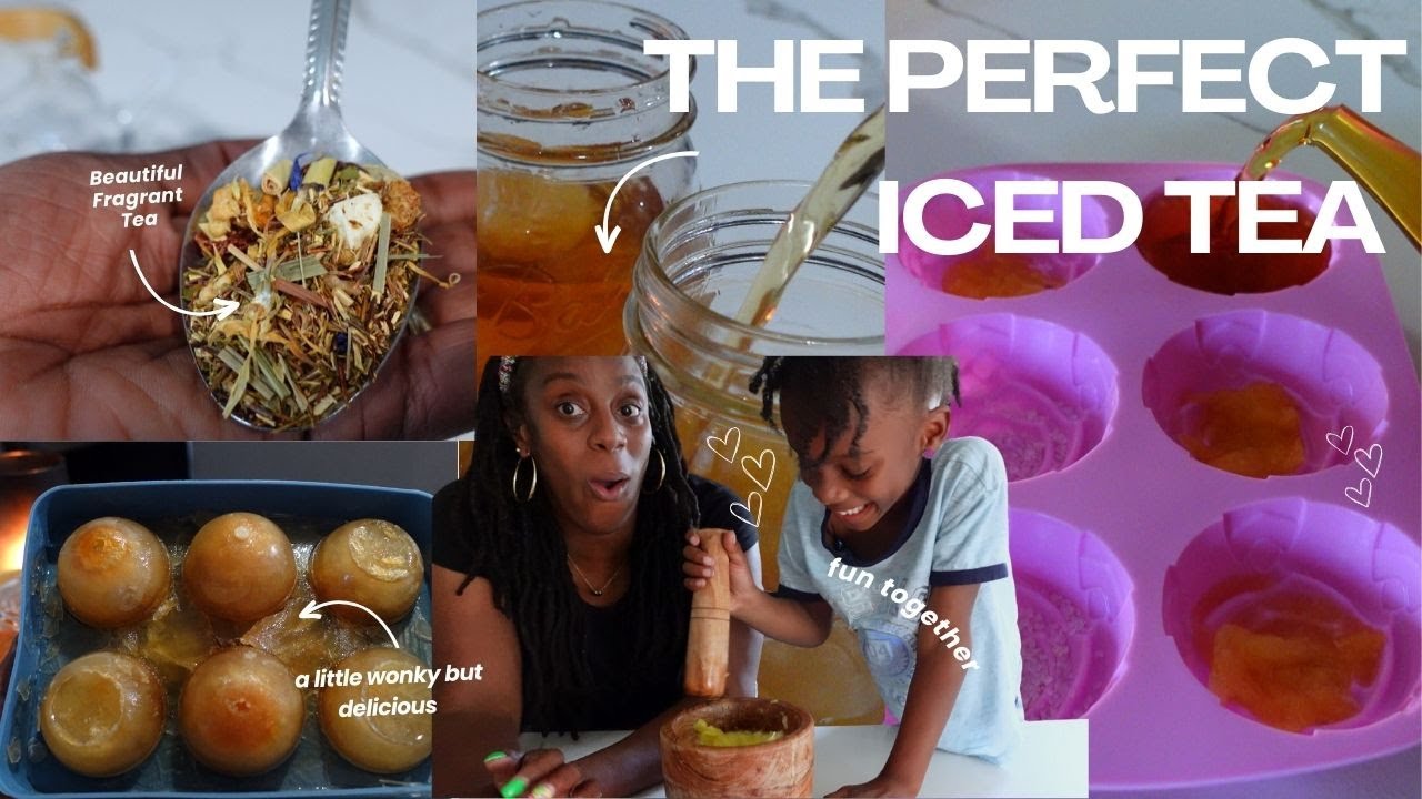 The perfect Summer Iced Tea Recipe| Refreshing Pineapple Iced Tea