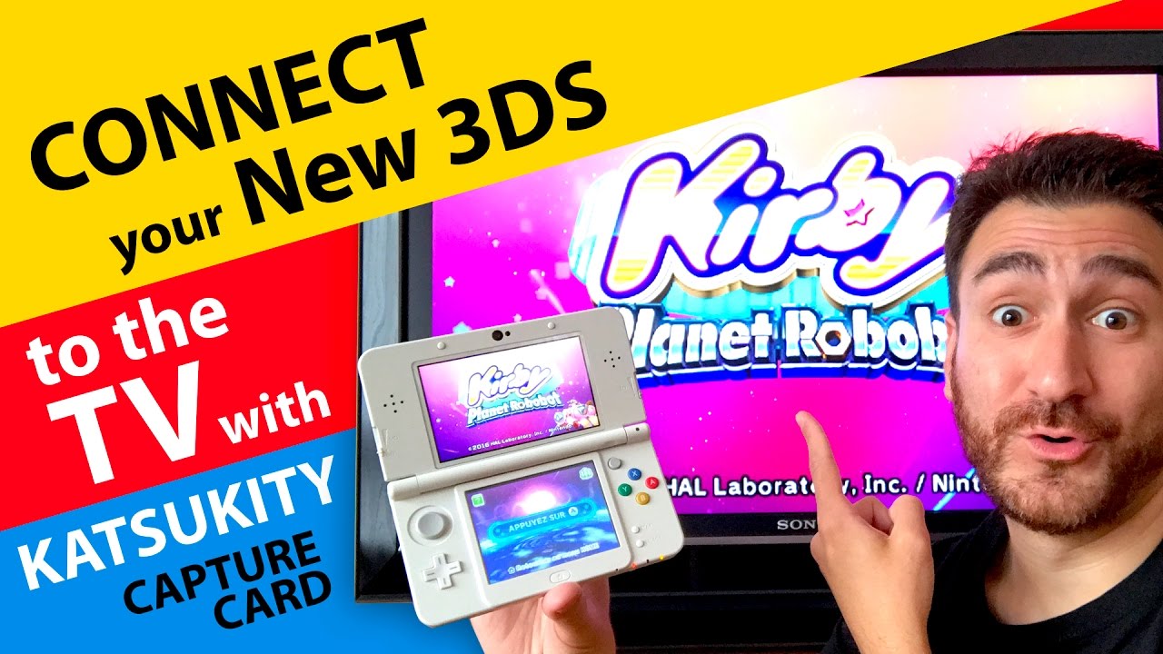HOW TO Connect the New 3DS to the TV / PC / MAC - KATSUKITY Capture Card REVIEW!