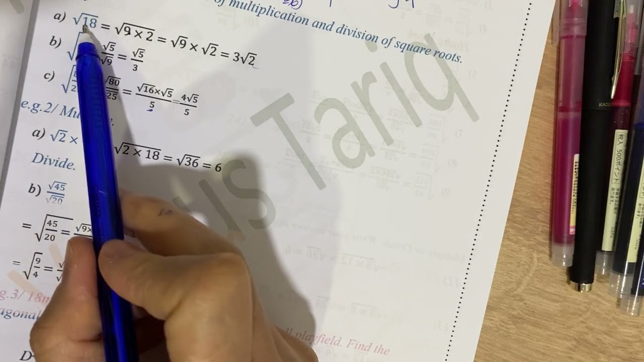Math Grade 9 chapter one second lesson(1-2)