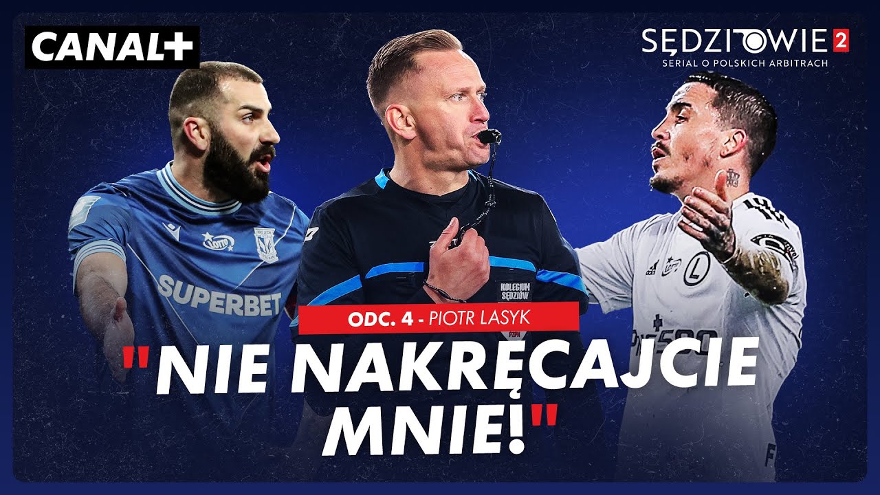 PIOTR LASYK NA PODSŁUCHU W MECZU LEGIA-LECH! JAK SĘDZIUJE? SERIAL 