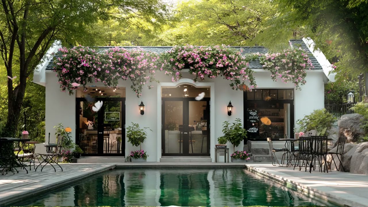 Calm Morning Garden Jazz ☀️ Gentle Soft Jazz & Cozy Coffee Vibes for a Stress-Free Sunrise