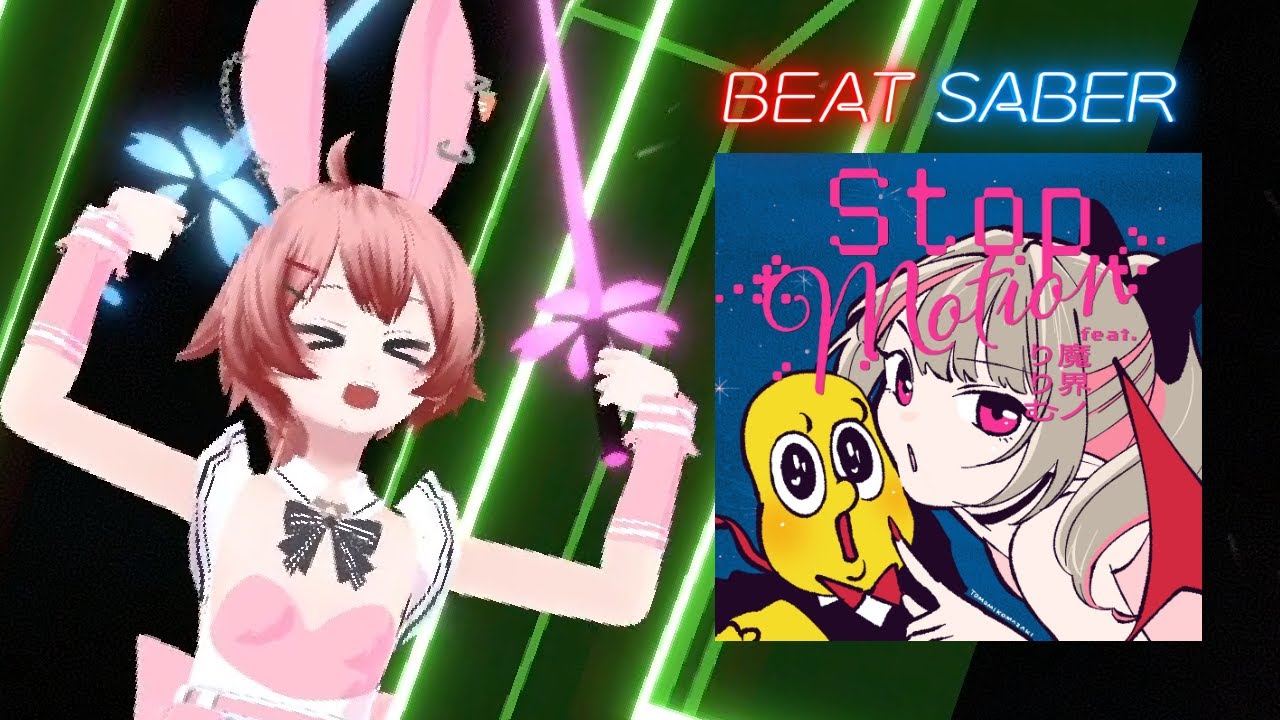 いっせーのーで！❤️　BeatSaber | Stop Motion feat  魔界ノりりむ