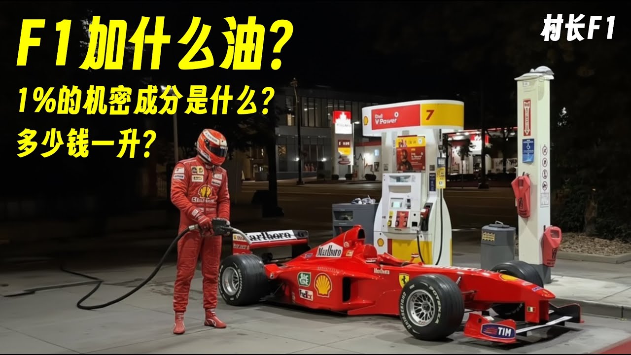 村长|F1加什么油？多少钱一升？1%终极机密成分是什么？