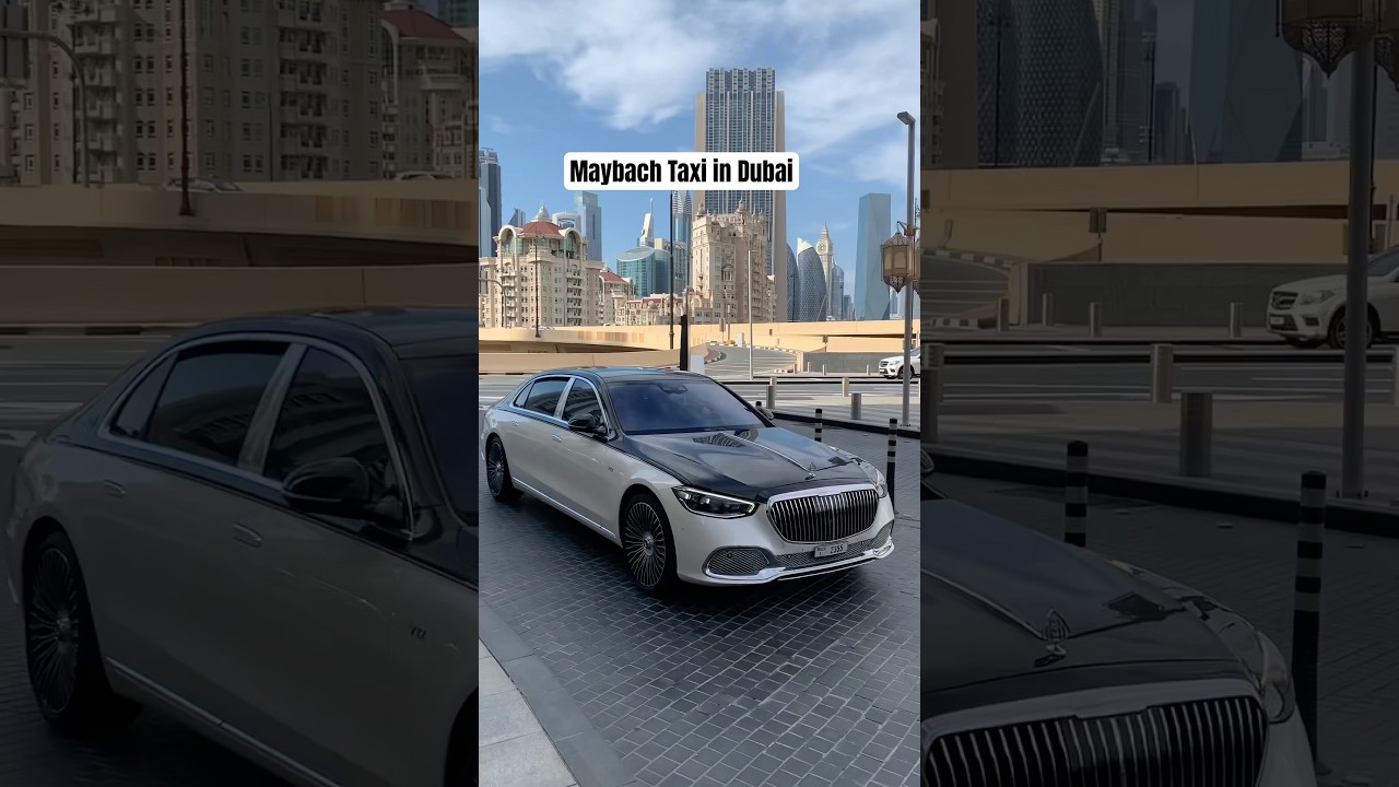 #maybach is just a Taxi in #dubai #luxurycar #Taxi #shorts