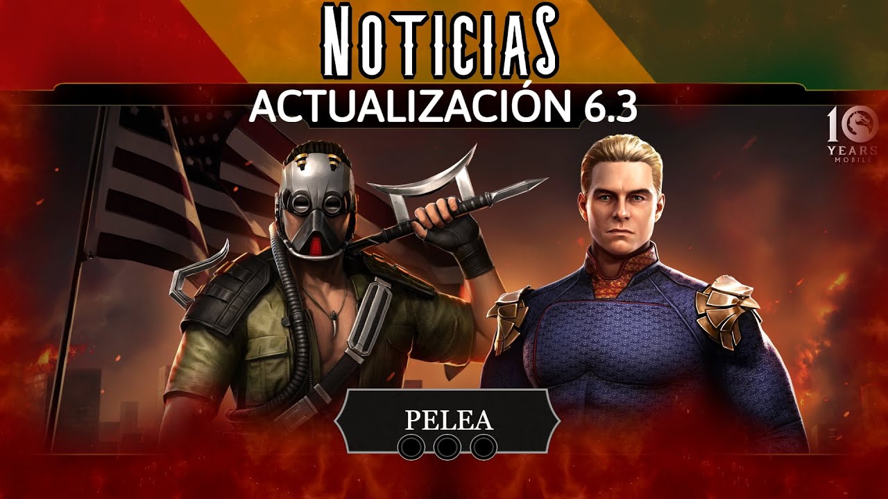 Actualización 6.3.0 Versión Española Noticias (Mortal Kombat Mobile)