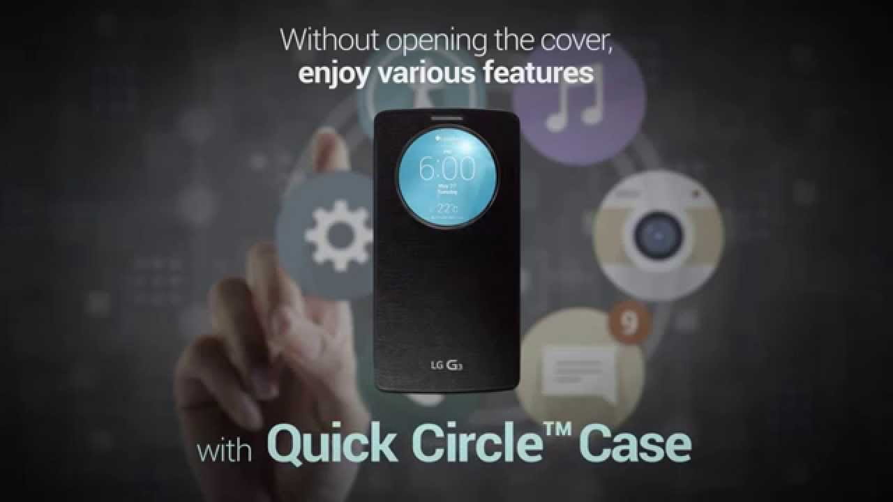 LG G3 : Quick Circle&trade; Case