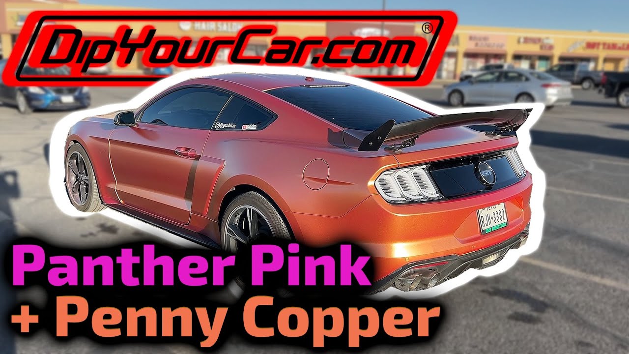 Penny Copper over Panther Pink! (DipYourCar.com)