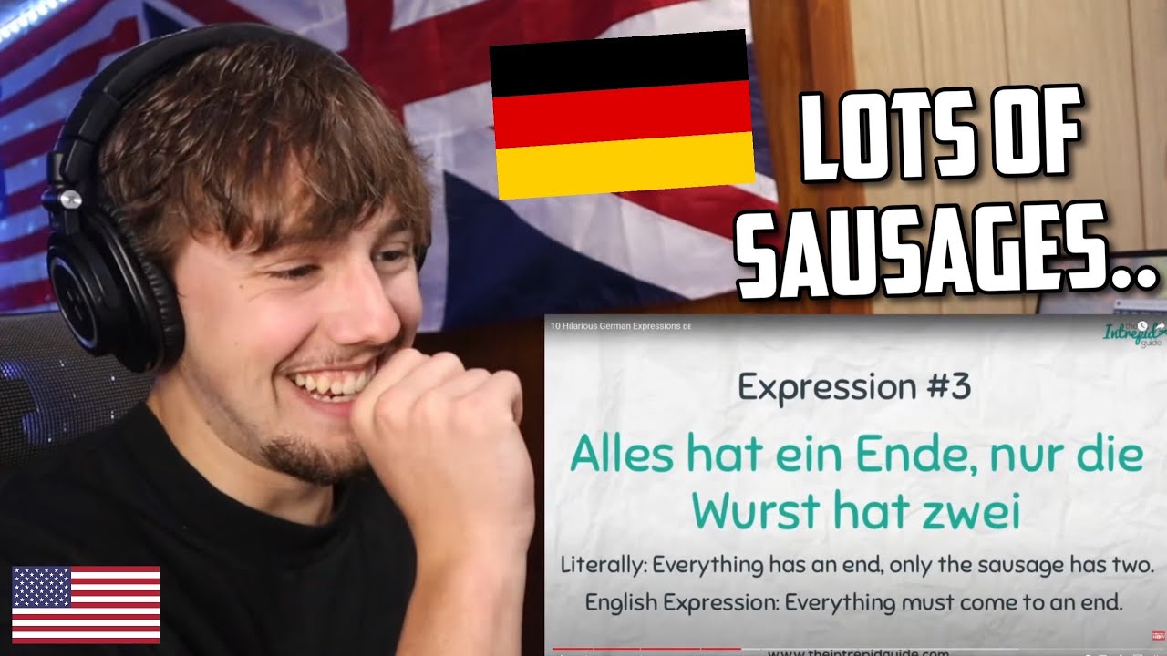 American Learns 10 German Expressions!