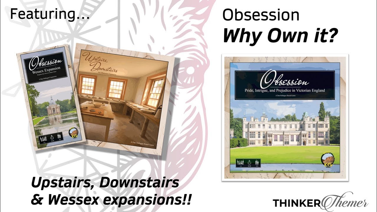 Obsession — Зачем брать? (Спойлер: Мэгги одержима...) Обзор механики и темы настольной игры