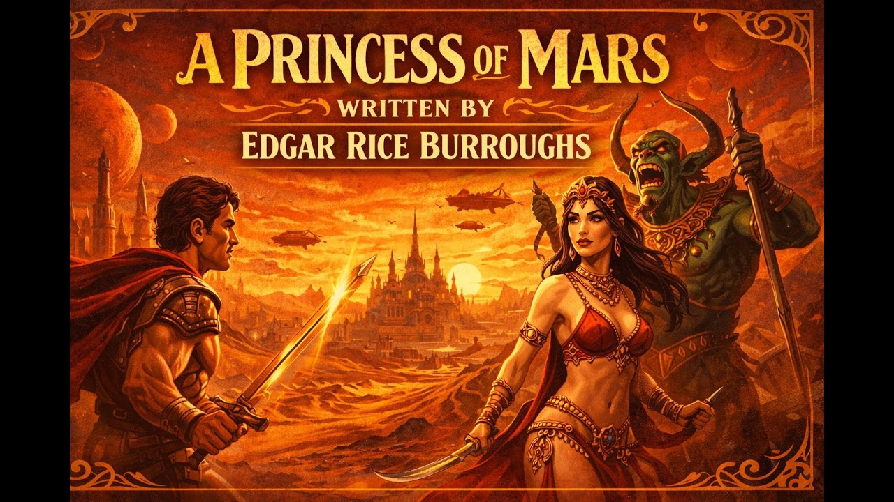 A Princess of Mars, by Edgar Rice Burroughs (full audiobook)
