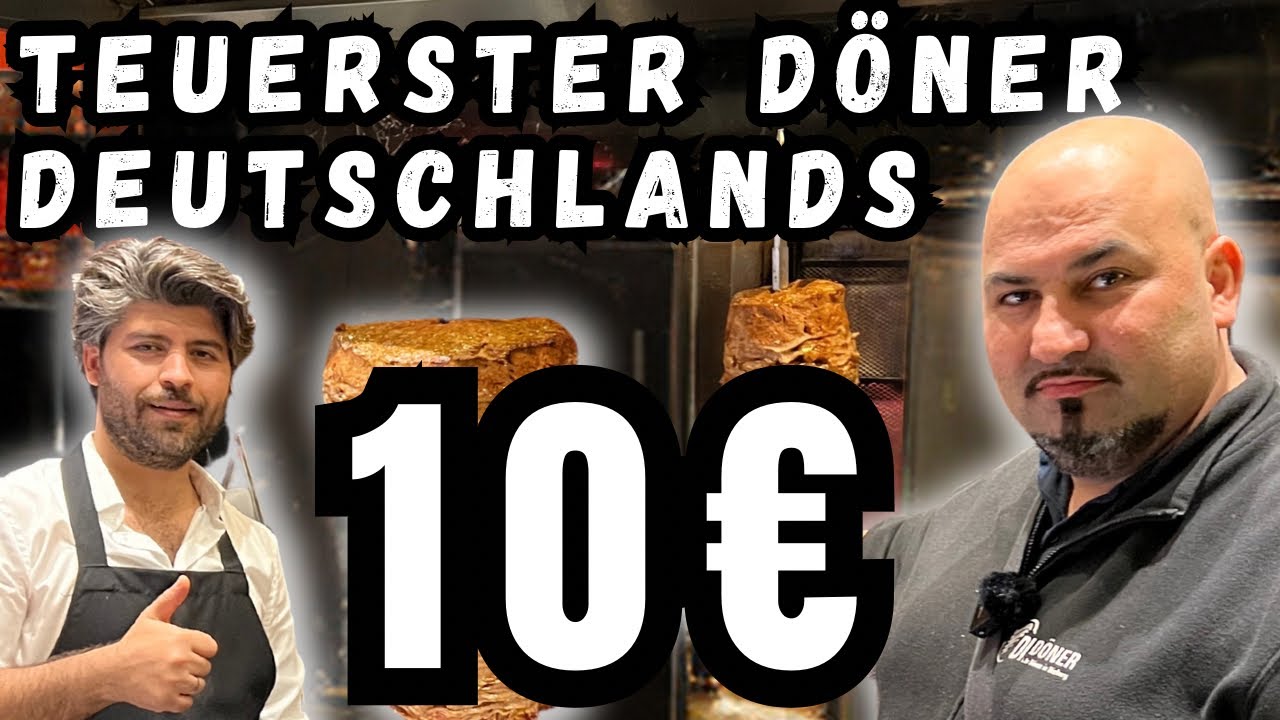 Ersin Baba testet  den teuersten Döner in Frankfurt für 10€ bei Ton Bul Döner