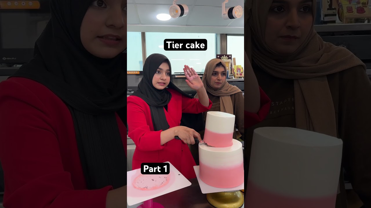Are you afraid of shifting a tier cake? | tier cake | how to make whipping cream at home