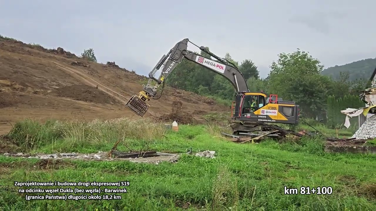 S19 Dukla Barwinek 9 Tydzień Robót 2025