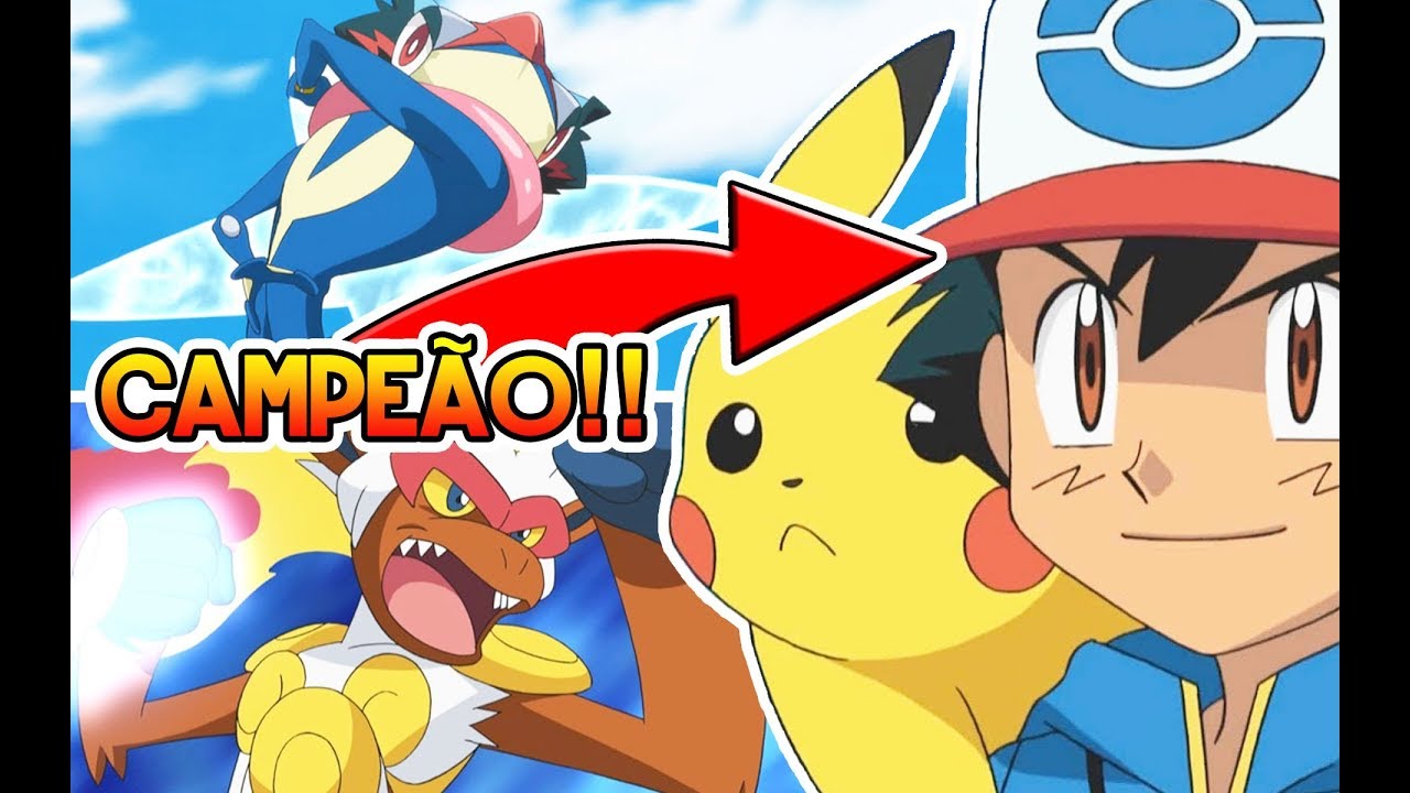 O TIME PERFEITO DO ASH!!