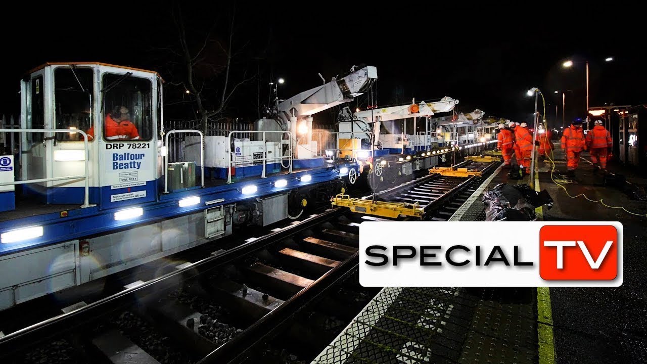 Track and drainage upgrades complete on major Midlands rail route.