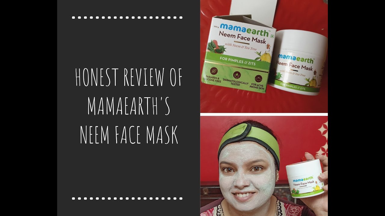 Mamaearth Neem Face Mask Review in Bengali| Best face mask for Sensitive skin|#TaniyaSaha