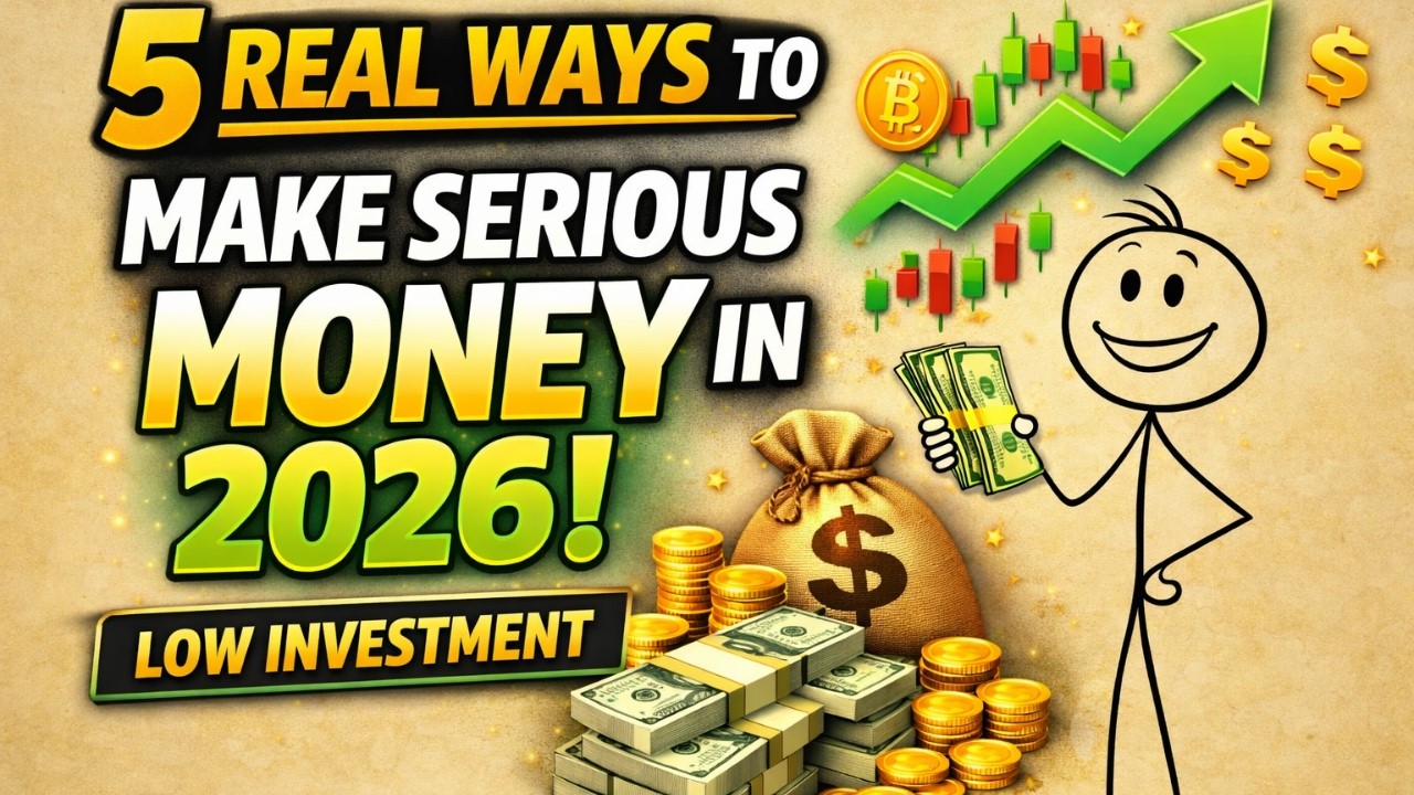 5 Real Ways to Make Serious Money in 2026 (Low Investment)