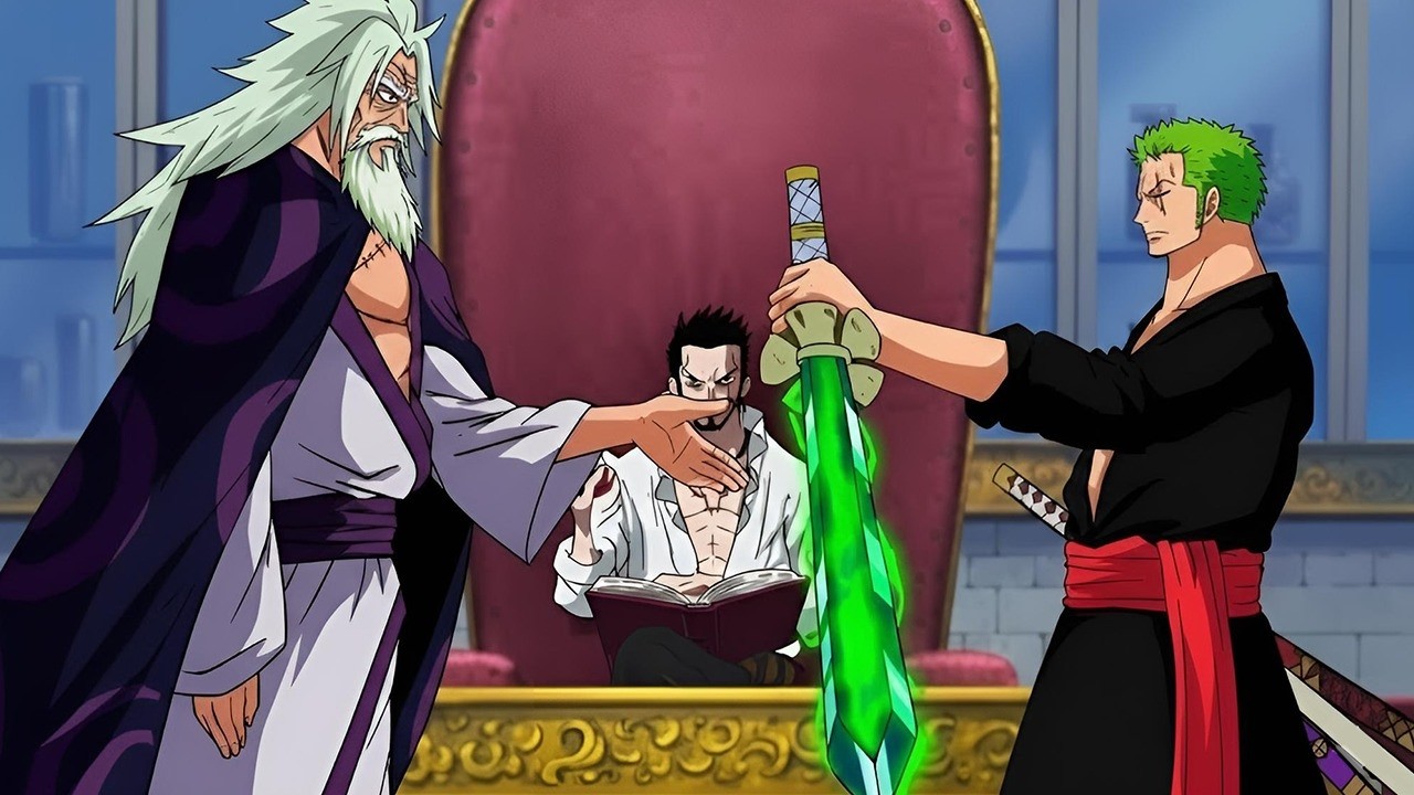 Zoro Meets His Grandfather for the First Time and Undergoes His Final Training