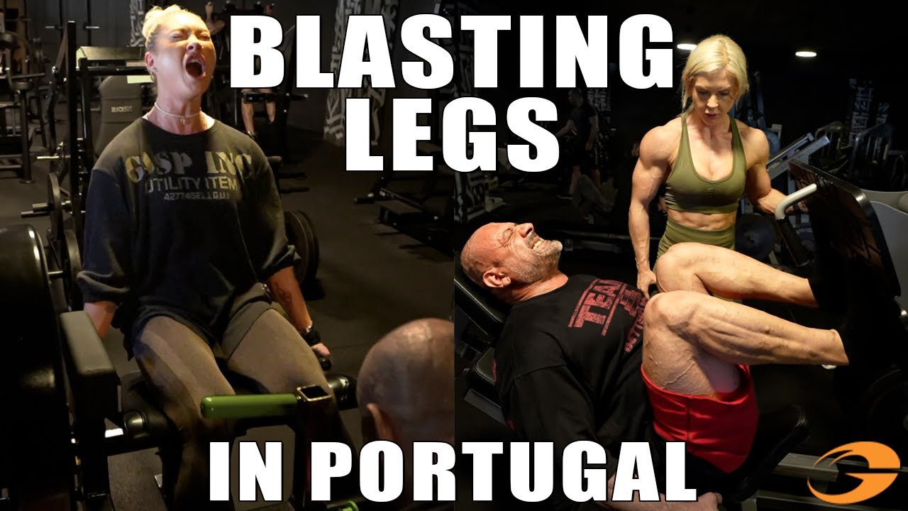 Blasting LEGS In Portugal At Blackout Gym