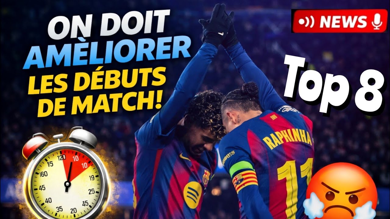 🔥LE BARÇA DANS LE TOP 8/LE REAL MADRID AU BARRAGE😱|NEWS🚨