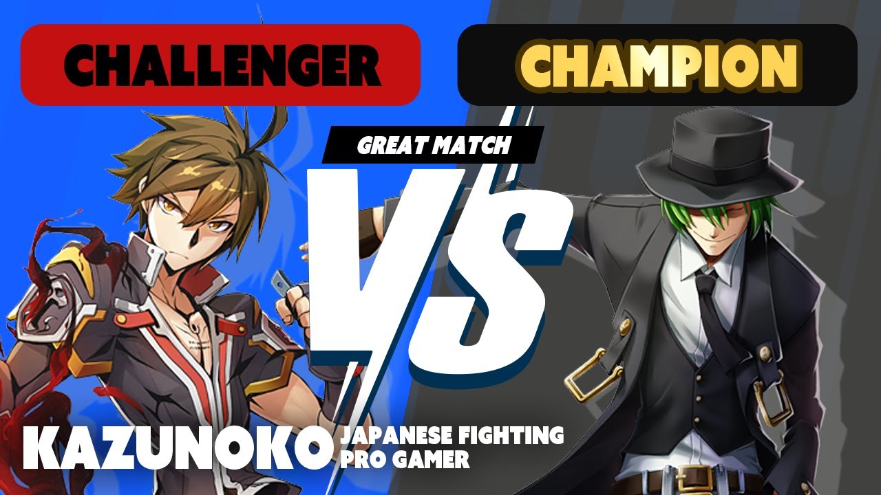 [BBCF] What a match! A Super skilled Naoto appears!  Defeats the reigning champion [KAZUNOKO]